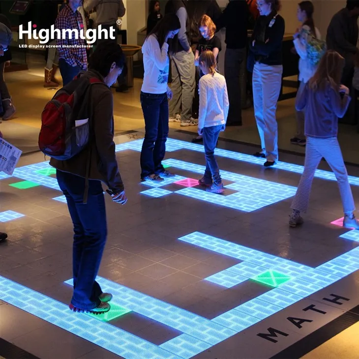 High Resolution LED Floor Screen